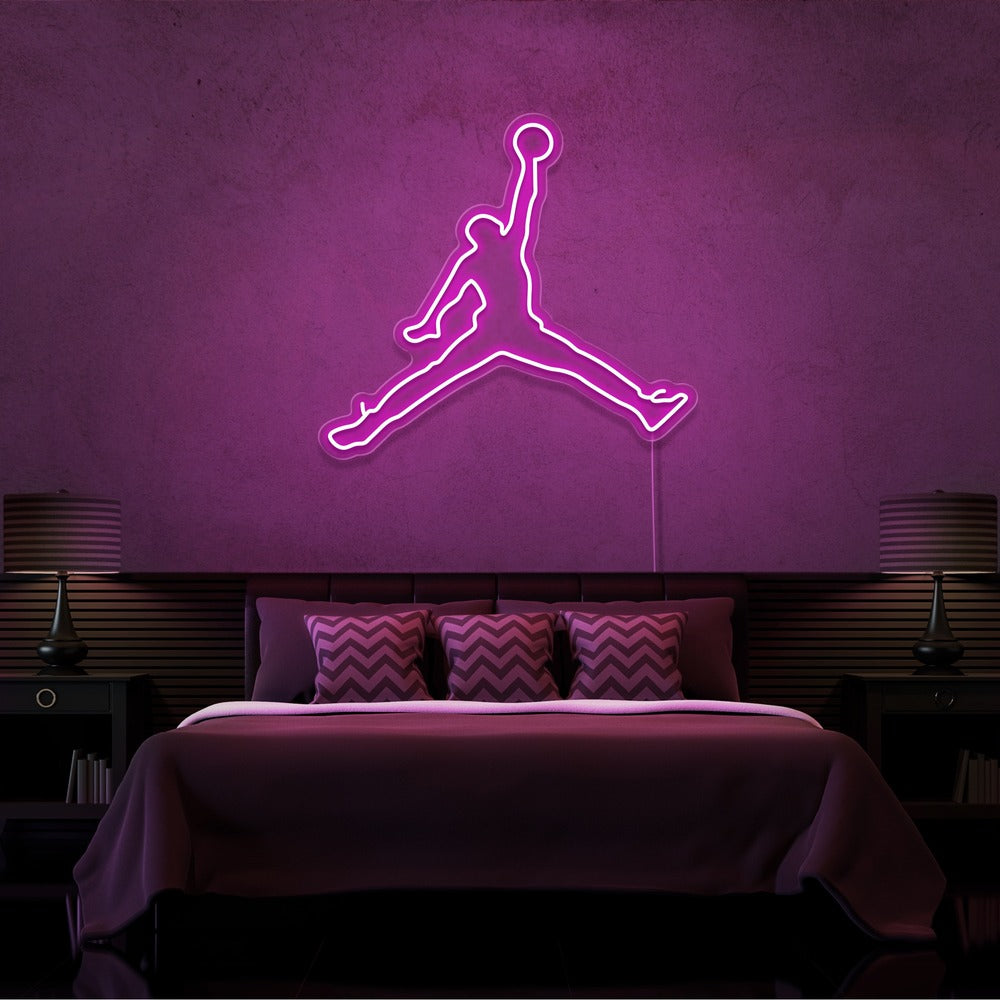 Jordan Jumpman Neon Sign Light It Up Neon