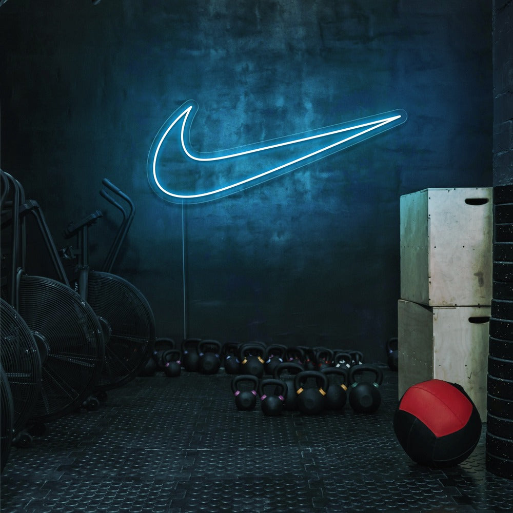 Swoosh fashion sign