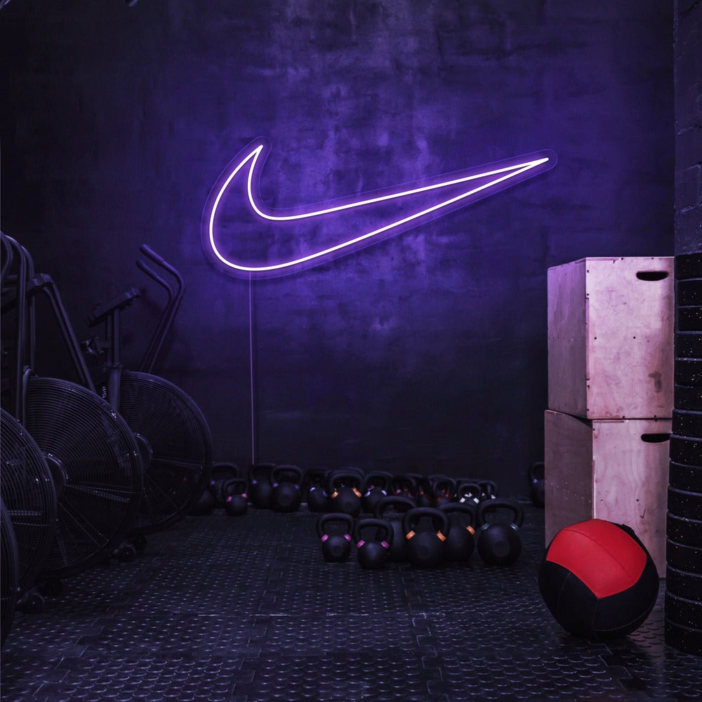 Nike Swoosh Neon Sign Light It Up Neon