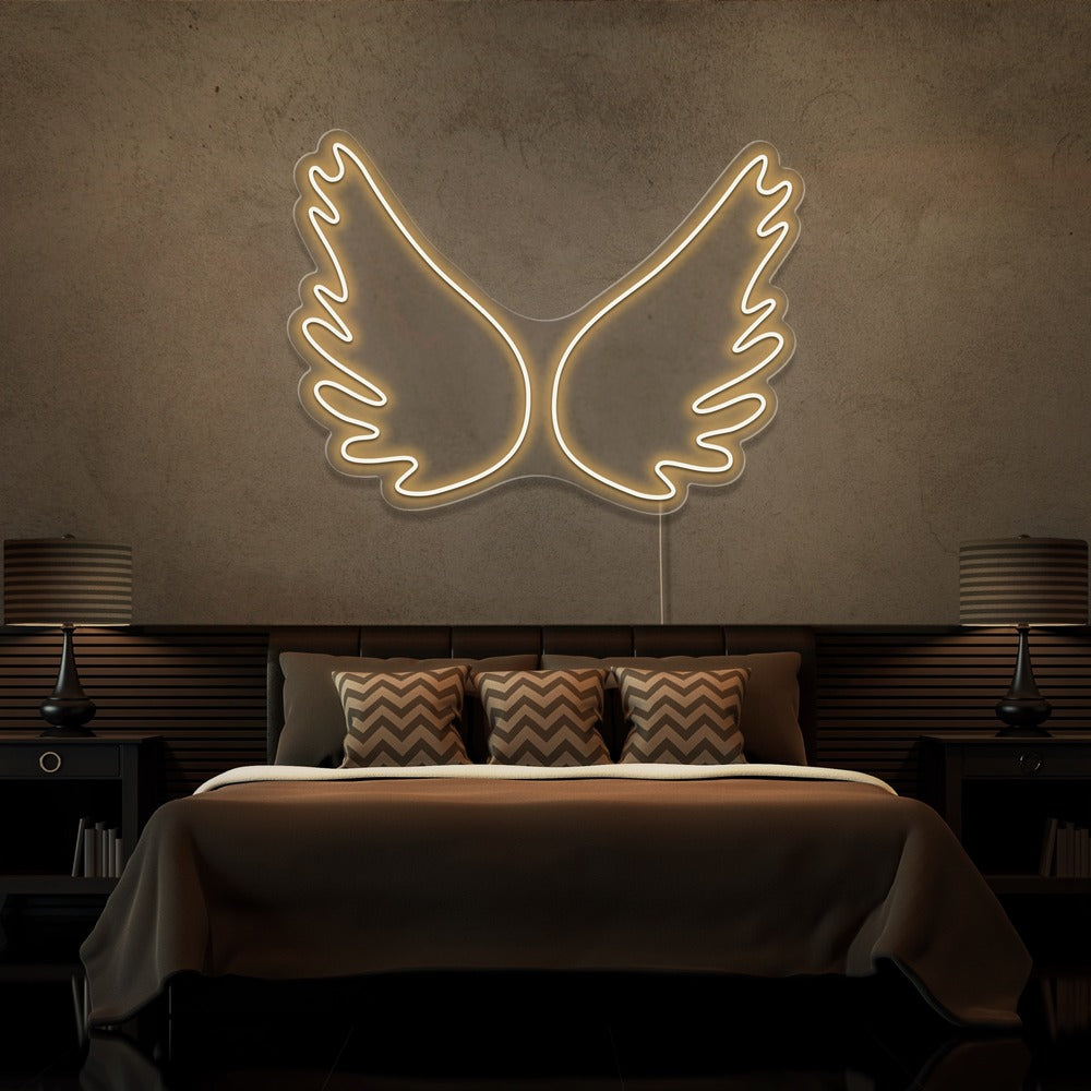 Bright Warm Angel Light Room Wall Decoration outlet